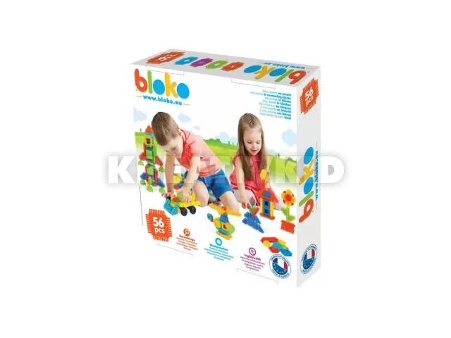 Bloko: Tüskés építőjáték szett - 56 db-os