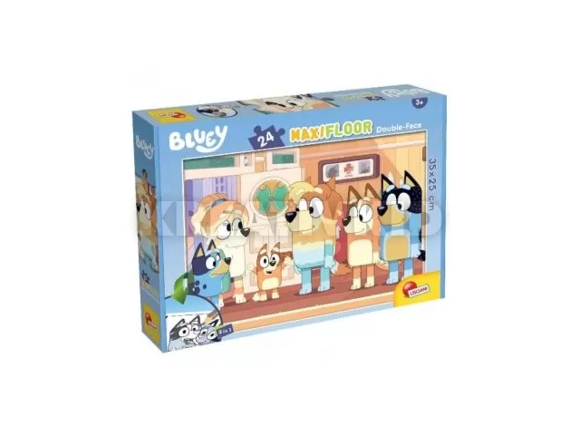 Bluey: Családi találkozó 2 az 1-ben maxi puzzle - 24 darabos