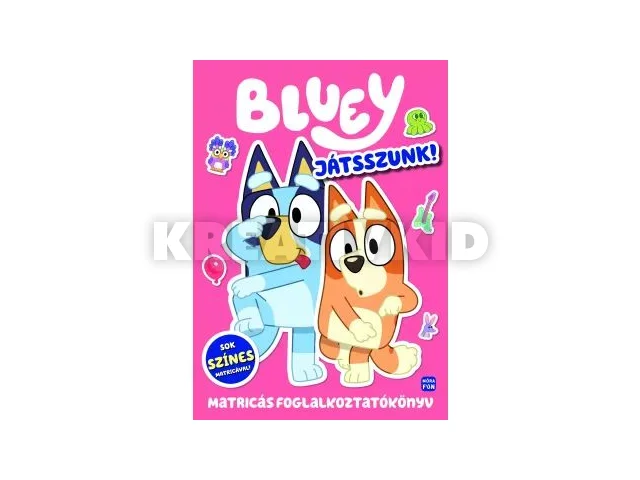Bluey: Játsszunk együtt! - foglalkoztató füzet