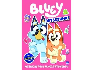 Bluey: Játsszunk együtt! - foglalkoztató füzet