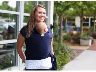 Boba Babahordozó/kendő, Wrap, Navy Blue