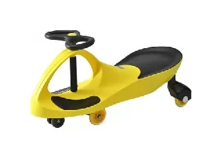 BoboCar gumikerékkel - sárga