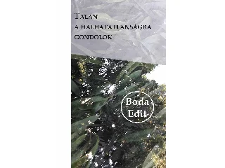 BODA EDIT: TALÁN A HALHATATLANSÁGRA GONDOLOK
