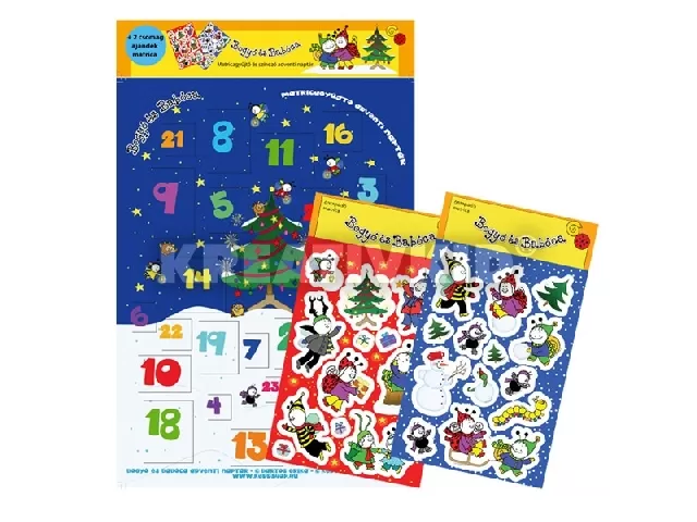 Bogyó és Babóca Adventi naptár