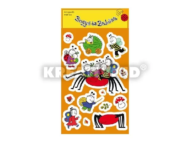 Bogyó és Babóca Pók matrica