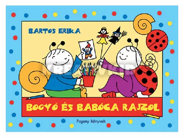 Bogyó és Babóca rajzol