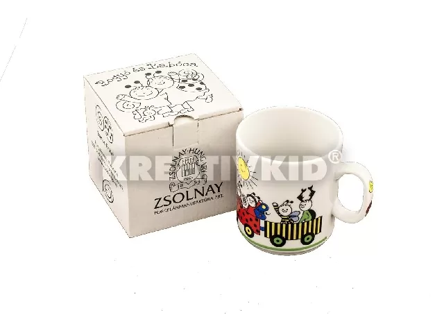 Bogyó és Babóca Zsolnay bögre