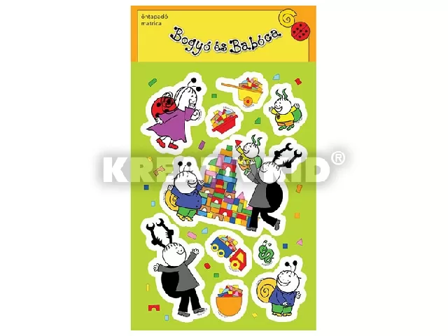 Bogyó és Babóca matricacsomag - Gömbi tornya