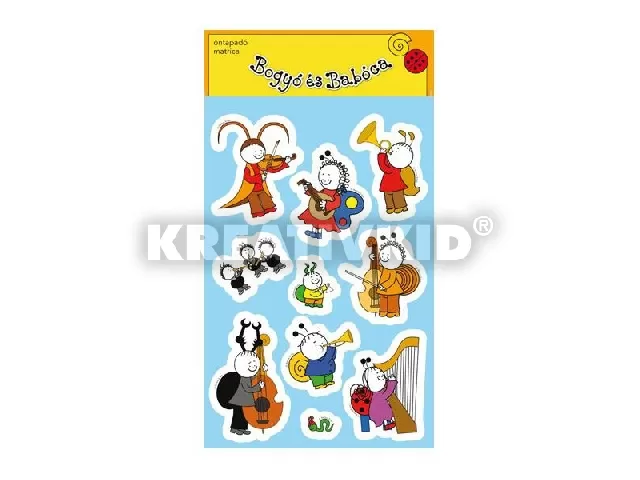 Bogyó és Babóca matricacsomag - A tücsök hegedűje