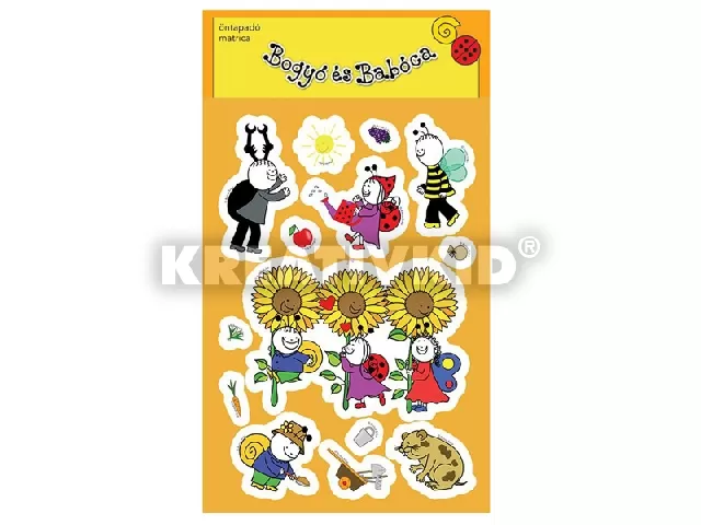 Bogyó és Babóca matricacsomag - Napraforgók