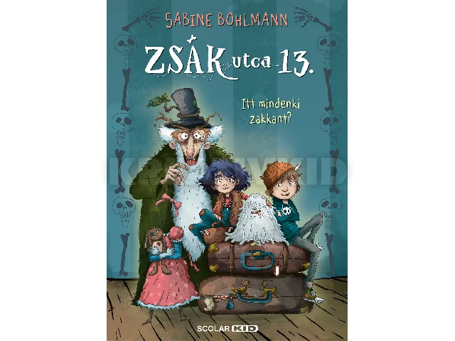 BOHLMANN, SABINE: ZSÁK UTCA 13. - ITT MINDENKI ZAKKANT?