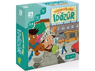 BOJTI ANNA[SZERK.]-BERG JUDIT: HÁROM KIS DÍNÓ ÉS AZ IDŐZŰR - KOOPERATÍV TÁRSASJÁTÉK