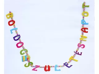 Boldog Születésnapot papír felirat 2, 2 m