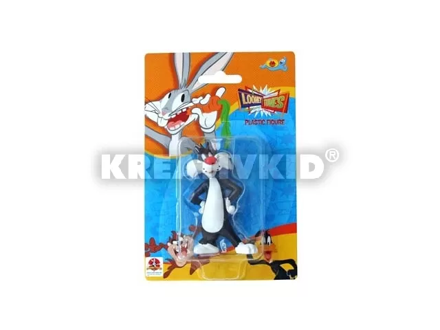 Bolondos dallamok Szilveszter - 9 cm-es műanyag figura