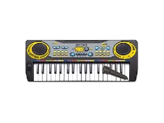 Bontempi 37 billentyűs szintetizátor mikrofonnal
