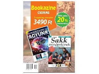 BOOKAZINE DUPLA-CSOMAG: TITOKZATOS AGYUNK/SAKK MINDENKINEK