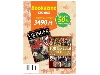 BOOKAZINE DUPLA-CSOMAG: VIKINGEK/TÖRTÉNELEM MÁSKÉPP