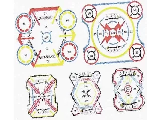 Boom céltábla készlet