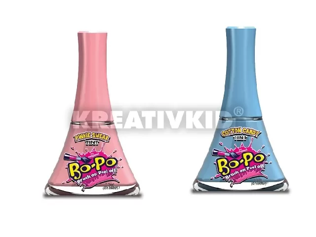 Bo-Po körömlakk 2 db-os - rózsaszín-kék (Pinkie Swear, Cotton Candy)