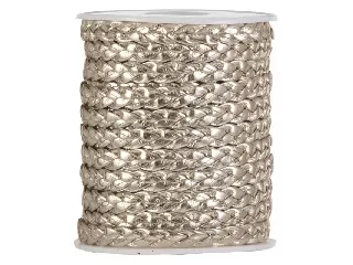 Bőr zsinór 7mmx20m pezsgő