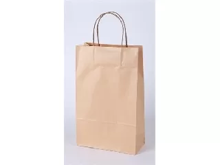 Bortartó papírtasak, 2-es, sodortfüles, natúr