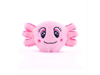 Bouncibles pattogó plüss labda - Bubbles, a rózsaszín axolotl
