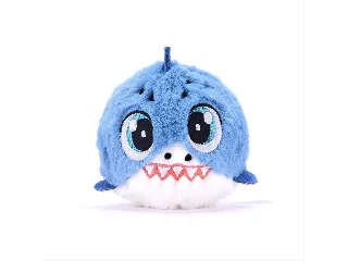 Bouncibles pattogó plüss labda - Chompy, a kék cápa