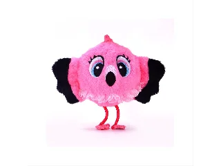 Bouncibles pattogó plüss labda - Mimi, a rózsaszín flamingó