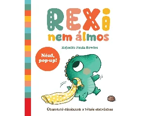 BOWLES, PAULA: REXI NEM ÁLMOS - ÚTMUTATÓ DÍNÓKNAK A BÉKÉS ELALVÁSHOZ ( NÉZD POP-UP)