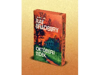 BRADBURY, RAY: OKTÓBERI VIDÉK - ILLUSZTRÁLT KIADÁS ( ÉLFESTETT)