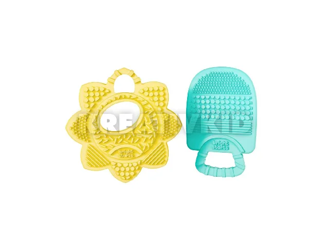 Bright Starts 2 db rágóka, Sunny Sooothers, 3 hó+