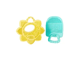 Bright Starts 2 db rágóka, Sunny Sooothers, 3 hó+