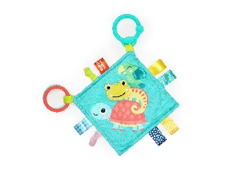 Bright Starts Morzsolókendő C-karikán, Fuzzy Feelies™, 0 hó+