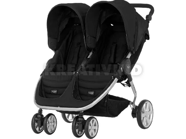 Britax Römer B-Agile Double iker babakocsi - Cosmos Black