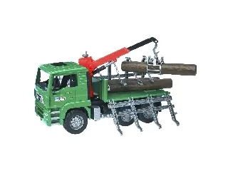 Bruder MAN rönkszállító autó - 1:16