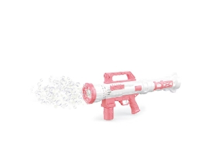 Buborékfújó puska 2x50 ml folyadékkal rózsaszín 