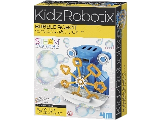 Buborékfújó robot
