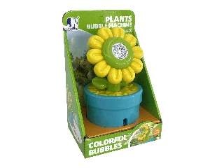 Buborékfújó virág, világít, 80 ml folyadékkal