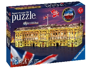 Buckingham palota fénnyel 216 darabos 3D puzzle