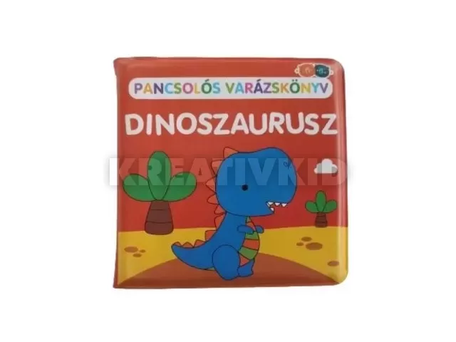 BUDDY & BARNEY, Fürdőjáték, színváltós fürdőkönyv, dinós