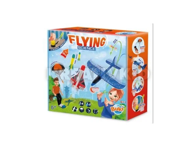 Buki: Tudományos kísérletek - Repülés