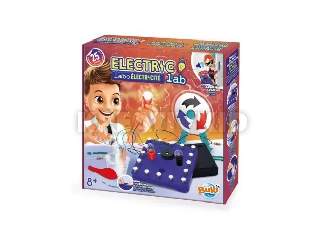 BUKI: Villamossági műhely tudományos készlet 22 kísérlettel