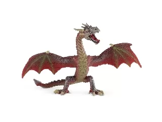 Bullyland Repülő sárkány, vörös-barna