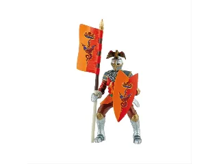 Bullyland 80782 Lovagi torna: piros lovag