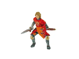 Bullyland 80786 Herceg piros fegyverzettel