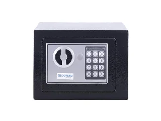 Bútorszéf, elektronikus zár, 230x170x170 mm, DONAU 