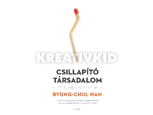 BYUNG-CHUL, HAN: CSILLAPÍTÓ TÁRSADALOM - A FÁJDALOM MA