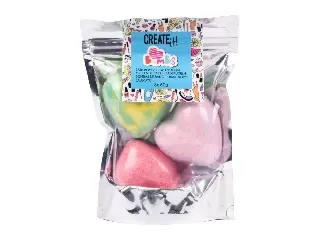 Canenco Create It! Fürdőgolyó 3 db-os, szív