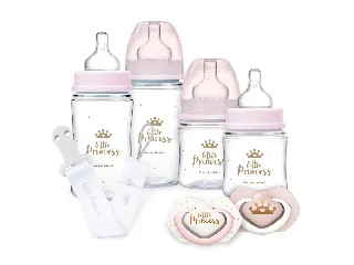 Canpol babies Ajándékszett újszülöttek, Royal baby - rózsaszín