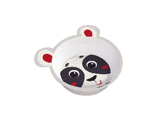 Canpol babies Csúszásgátló tál, melamin, 490ml, HELLO LITTLE - bézs